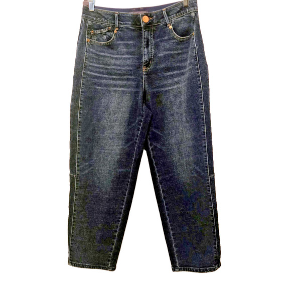 NWOT - Democracy Ab-solution Skyrise Relaxed Barrel Leg Stretch Jeans Size 10 - Picture 1 of 16